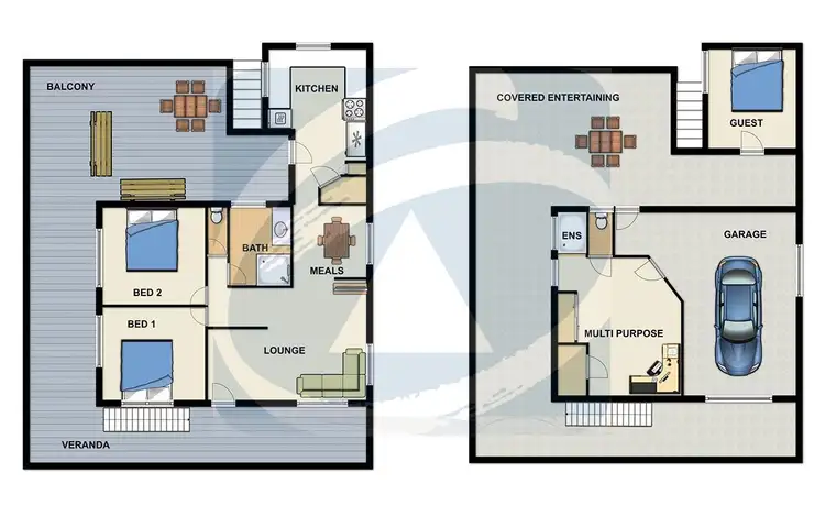 Floorplan of Homely house listing, 144 Logan Street, Eagleby QLD 4207