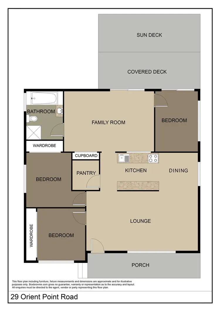 Floorplan of Homely house listing, 29 Orient Point Road, Culburra Beach NSW 2540