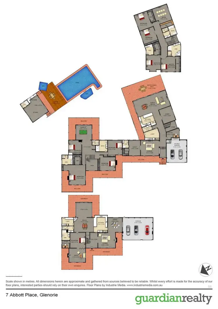 Floorplan of Homely house listing, 7 Abbott Place, Glenorie NSW 2157