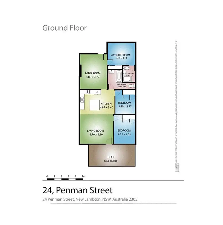 Floorplan of Homely house listing, 24 Penman Street, New Lambton NSW 2305