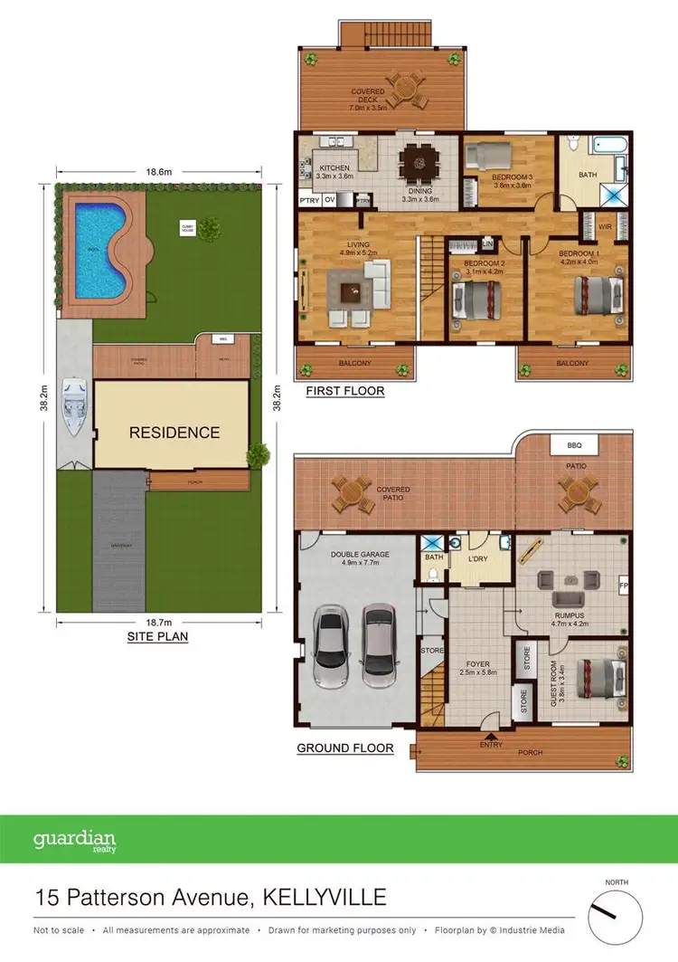 Floorplan of Homely house listing, 15 Patterson Avenue, Kellyville NSW 2155