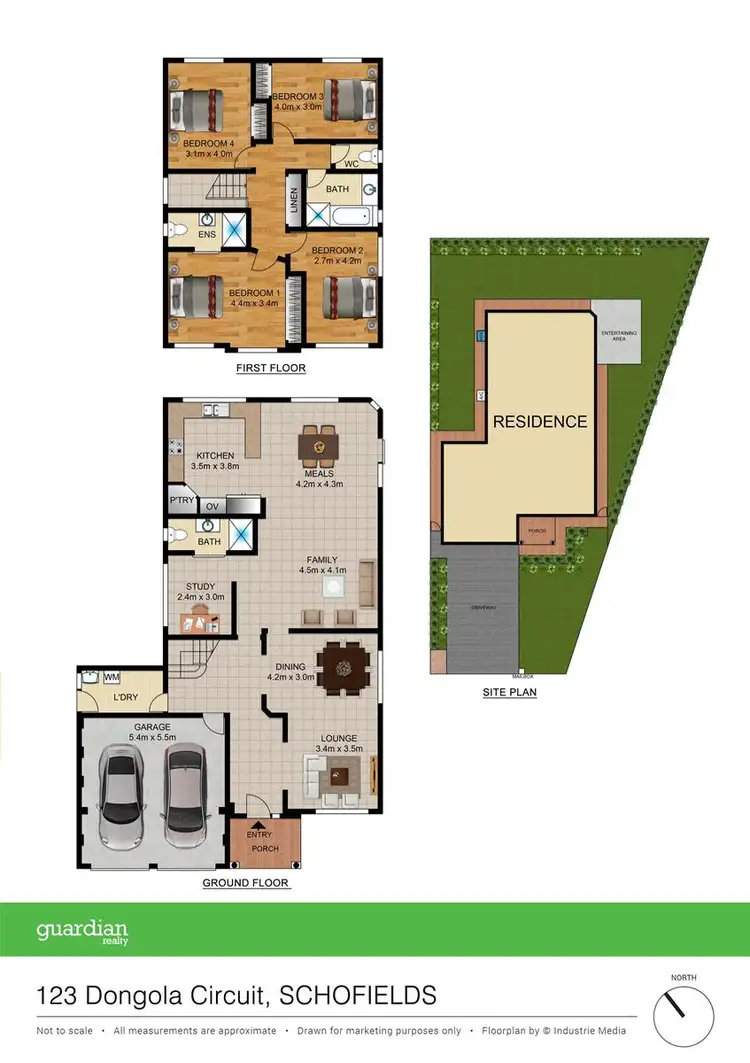 Floorplan of Homely house listing, 123 Dongola Circuit, Schofields NSW 2762
