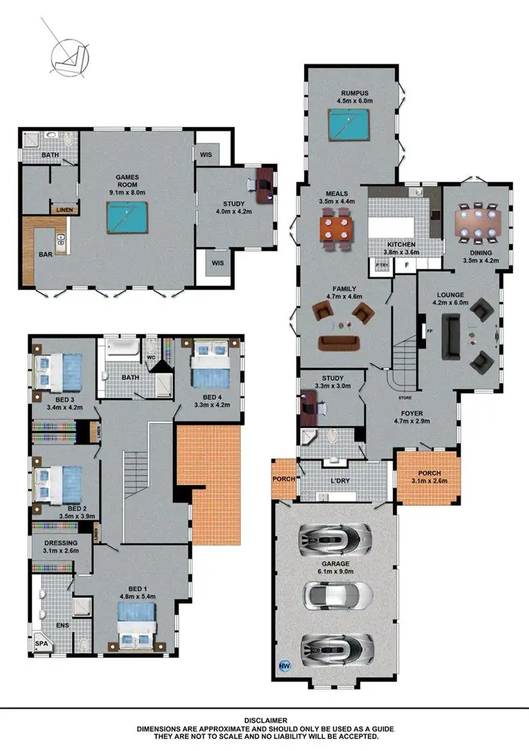 Floorplan of Homely house listing, Address available on request