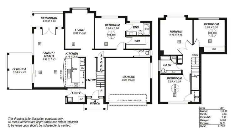 Floorplan of Homely house listing, 1B Cross Road, Kingswood SA 5062