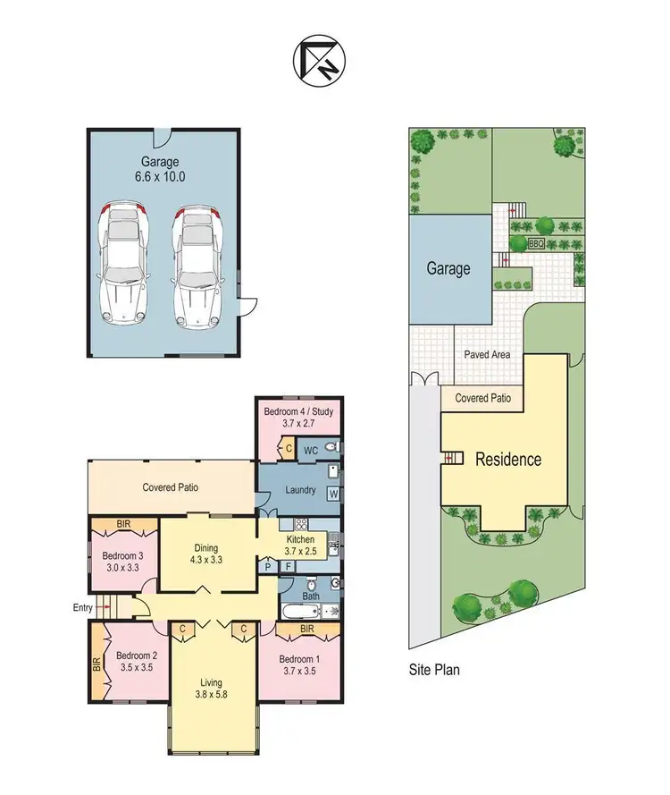 Floorplan of Homely house listing, 2 Bayview Street, Tennyson Point NSW 2111