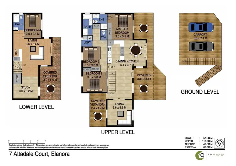 Floorplan of Homely house listing, 7 Attadale Court, Elanora QLD 4221