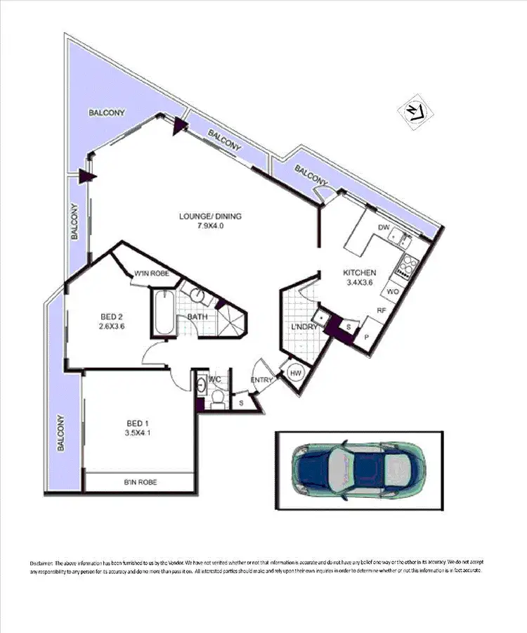 Floorplan of Homely apartment listing, 12/62 North Steyne, Manly NSW 2095