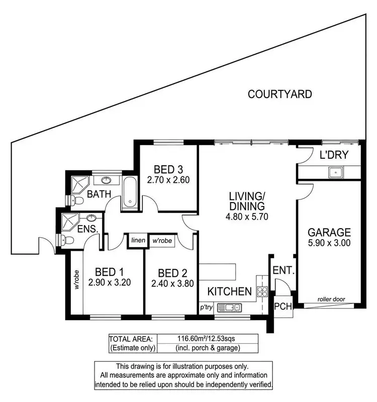 Floorplan of Homely house listing, 36 Trott Grove, Oaklands Park SA 5046
