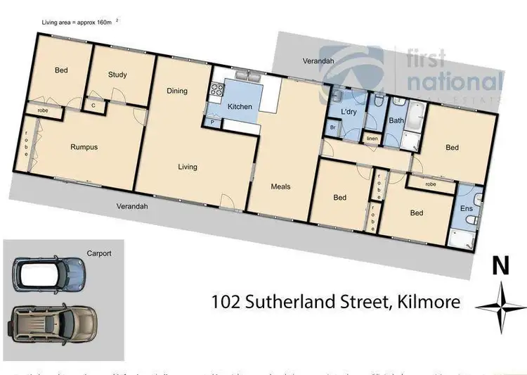 Floorplan of Homely house listing, 102 Sutherland Street, Kilmore VIC 3764