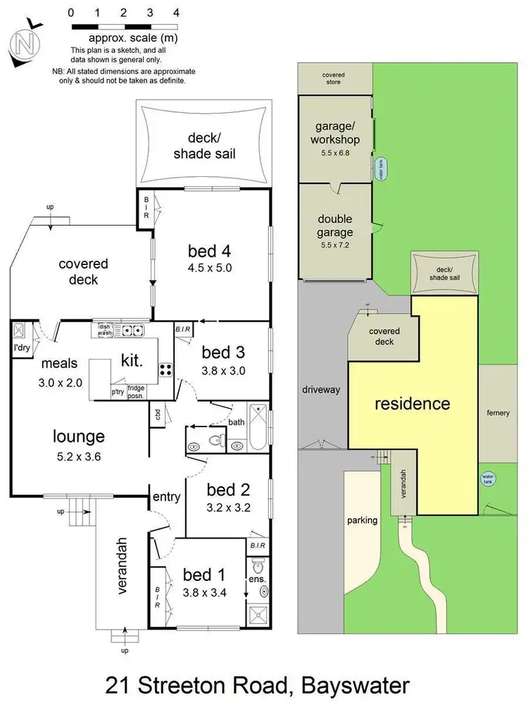 Floorplan of Homely house listing, 21 Streeton Road, Bayswater VIC 3153