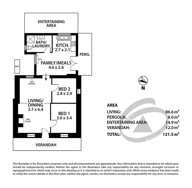 Floorplan of Homely house listing, 9 Hack Street, Mount Barker SA 5251