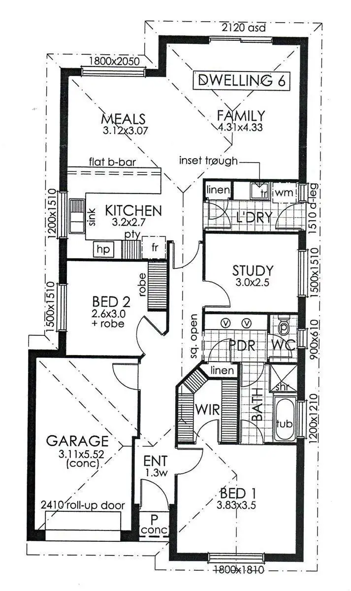 Floorplan of Homely house listing, 6 16-18 Cookes Road, Windsor Gardens SA 5087