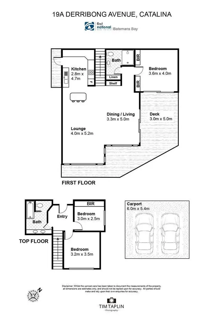 Floorplan of Homely house listing, 19A Derribong Avenue, Catalina NSW 2536