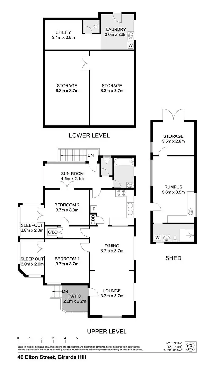Floorplan of Homely house listing, 46 Elton Street, East Lismore NSW 2480