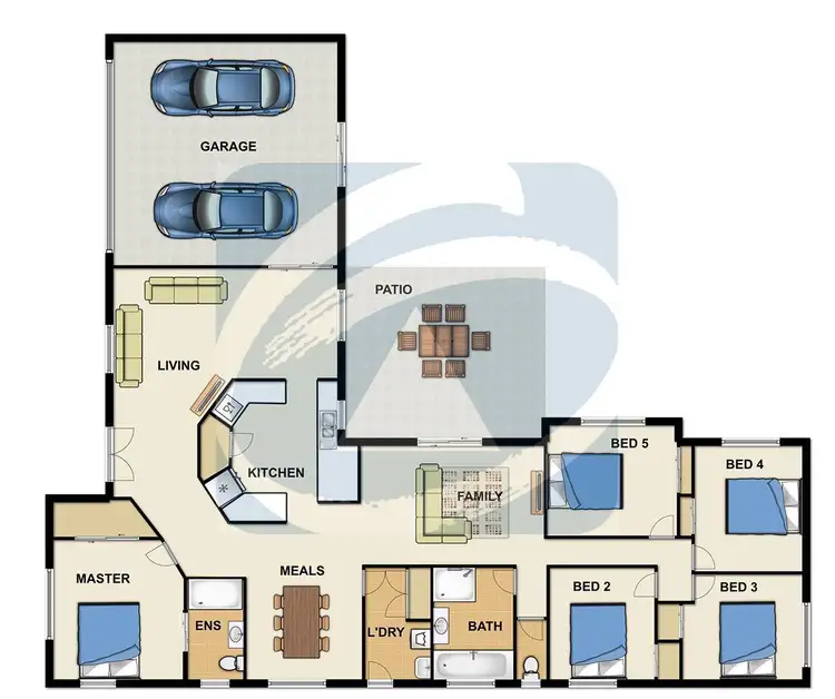 Floorplan of Homely house listing, 59 River Park Drive, Loganholme QLD 4129