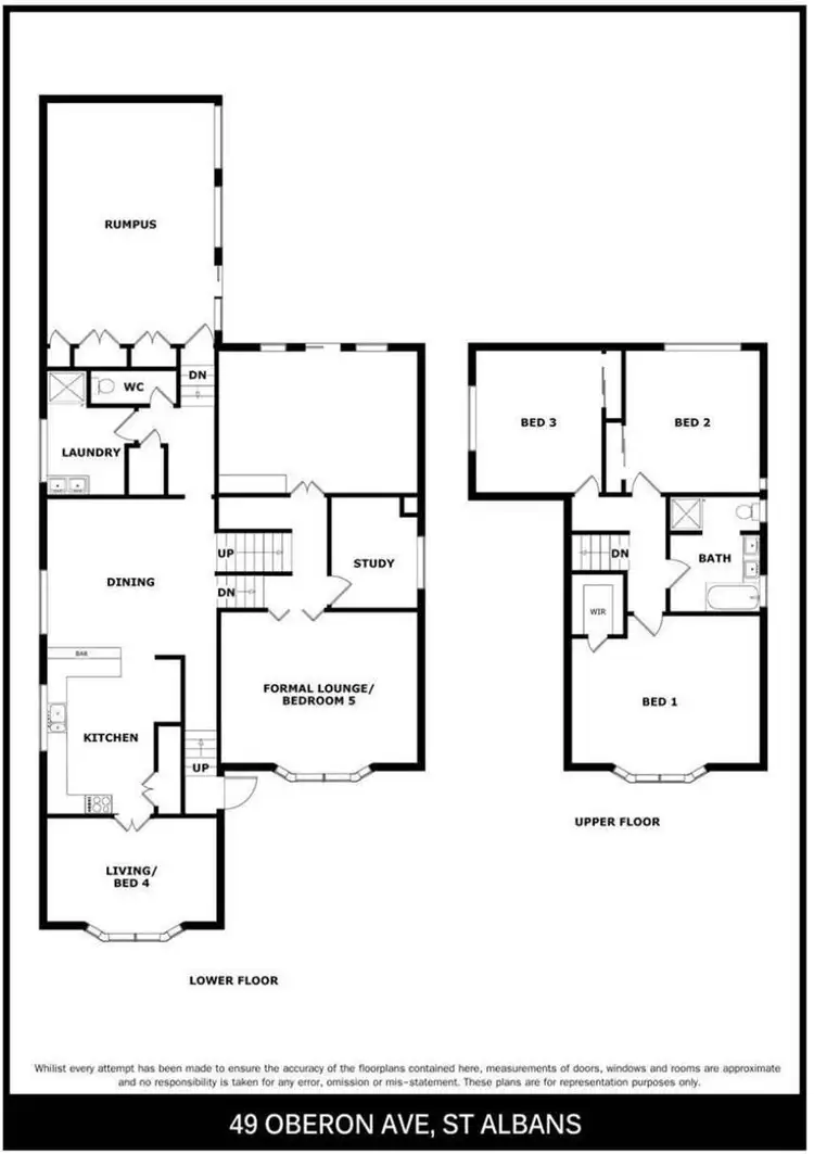 Floorplan of Homely house listing, 49 Oberon Avenue, St Albans VIC 3021