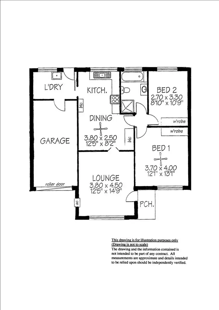 Floorplan of Homely unit listing, 15/133 Diagonal Road, Warradale SA 5046