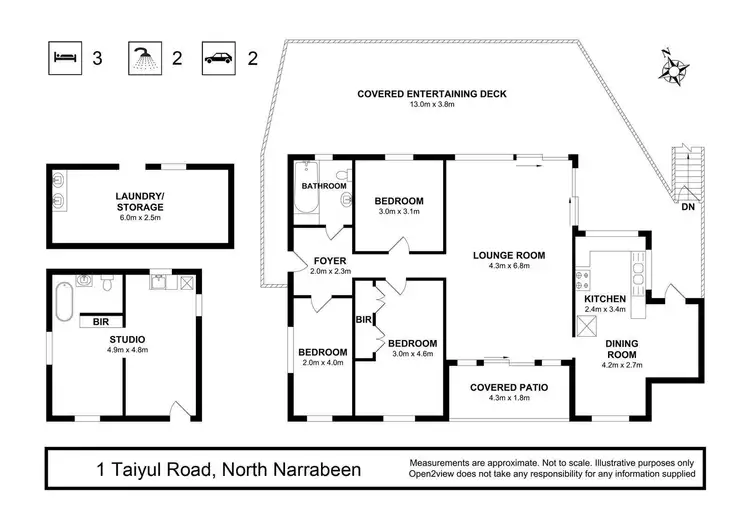 Floorplan of Homely house listing, 1 Taiyul Road, North Narrabeen NSW 2101