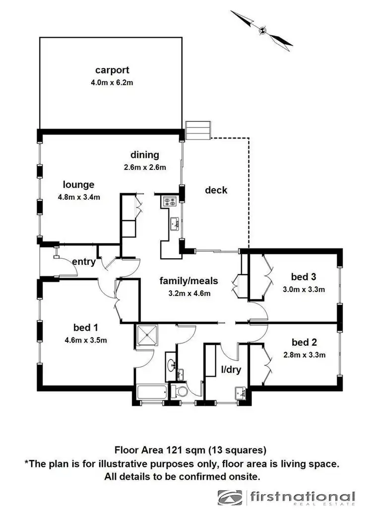 Floorplan of Homely house listing, 3 Outlook Drive, Berwick VIC 3806