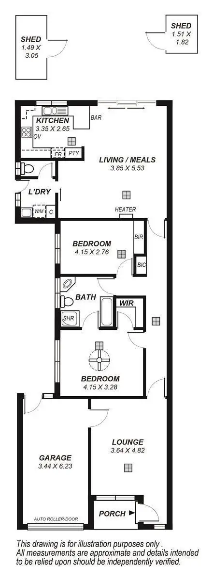 Floorplan of Homely house listing, 16 Moriane Avenue, Panorama SA 5041