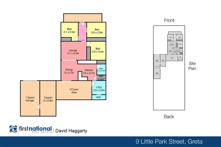 Floorplan of Homely house listing, 9 Little Park Street, Greta NSW 2334