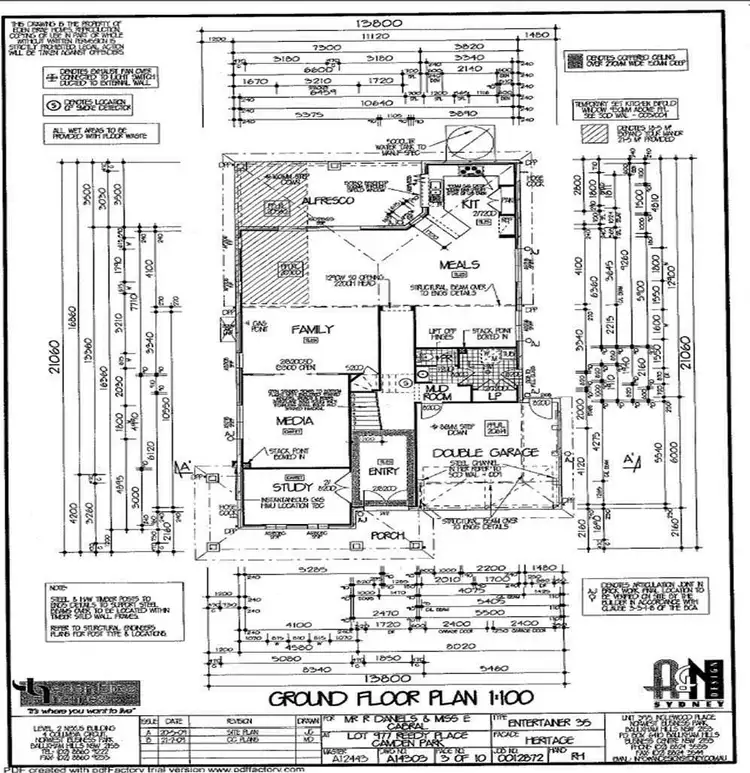 Floorplan of Homely house listing, 1 Reedy Place, Camden Park NSW 2570