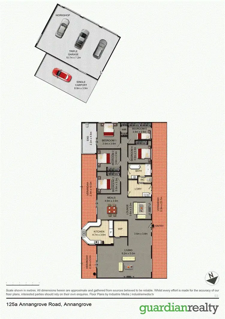 Floorplan of Homely house listing, Address available on request