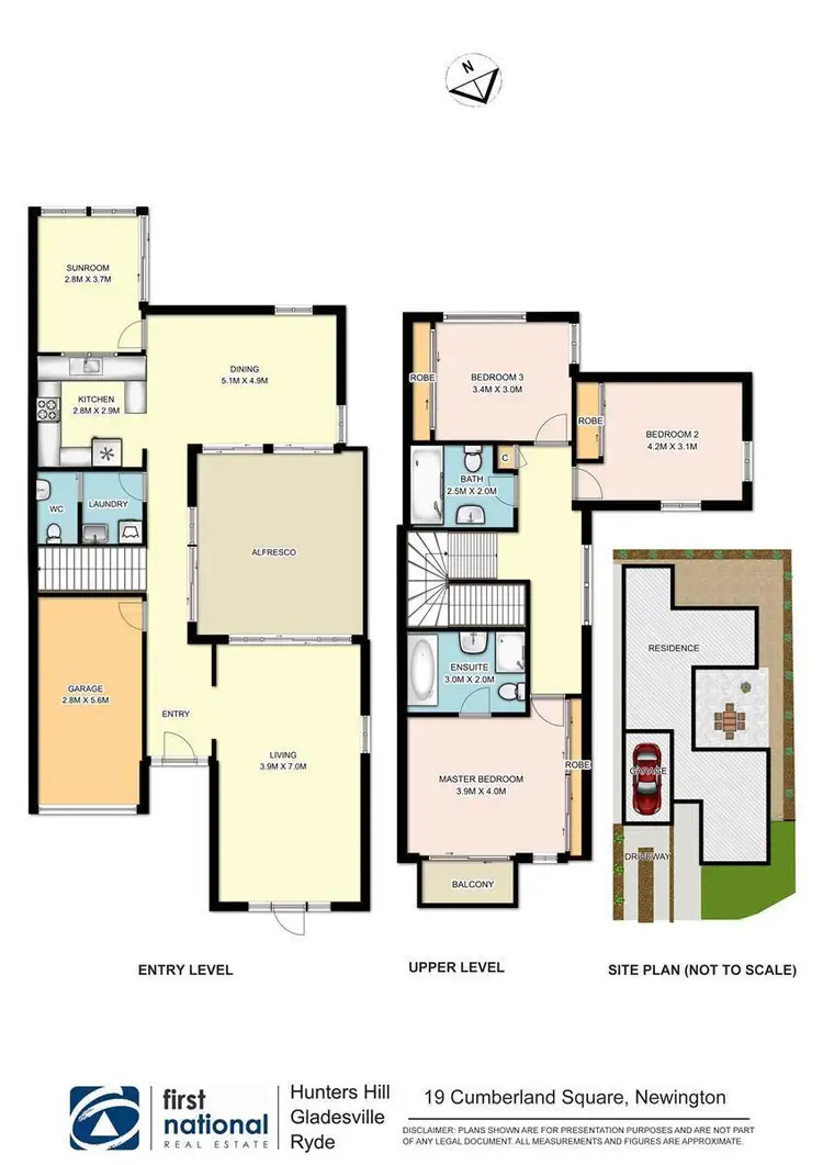 Floorplan of Homely house listing, 19 Cumberland Square, Newington NSW 2127