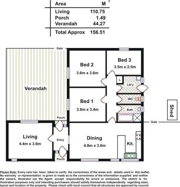 Floorplan of Homely house listing, 16 Lexcen Drive, Noarlunga Downs SA 5168