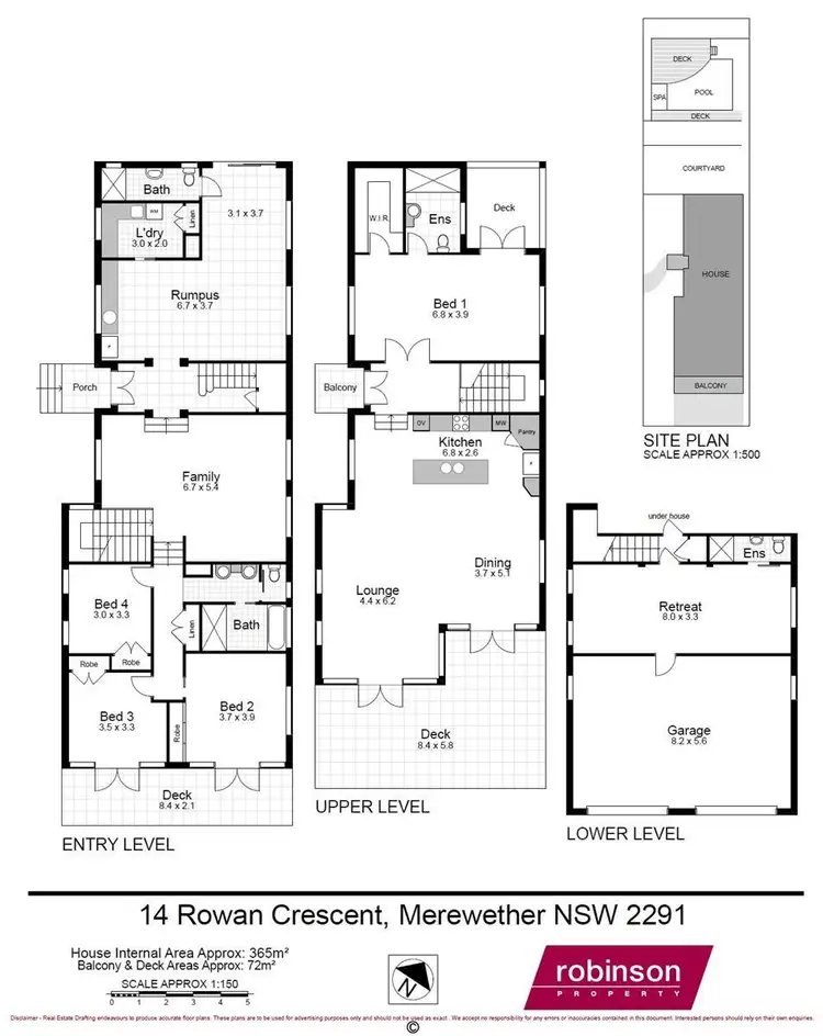 Floorplan of Homely house listing, 14 Rowan Crescent, Merewether NSW 2291