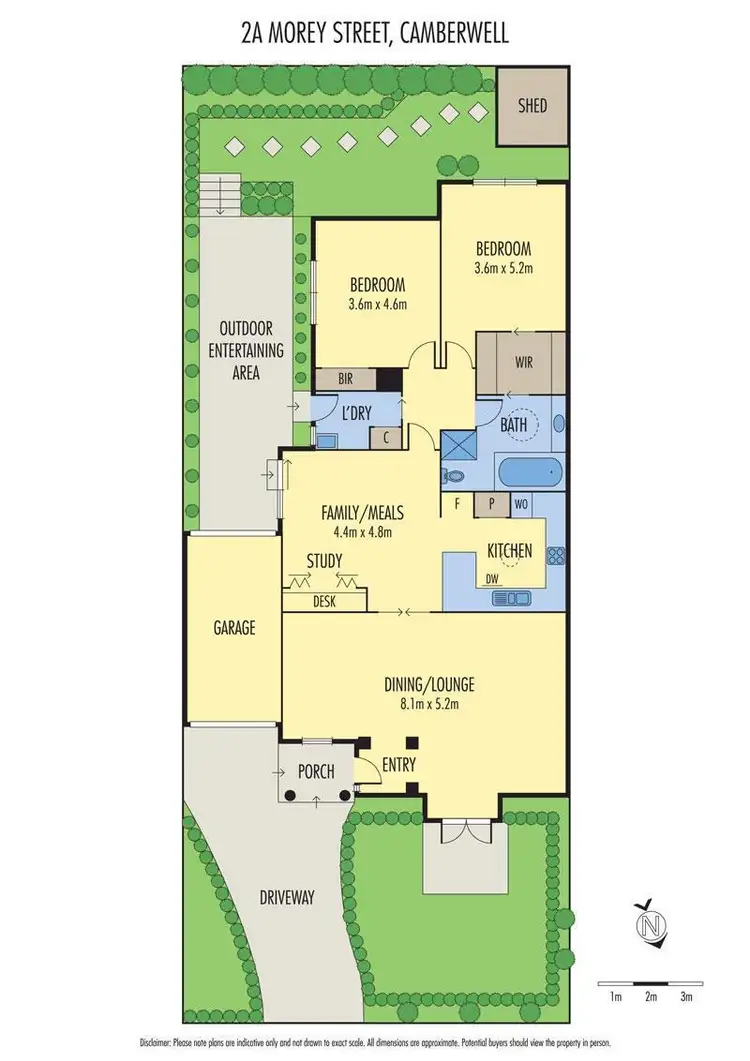 Floorplan of Homely townhouse listing, 2A Morey Street, Camberwell VIC 3124