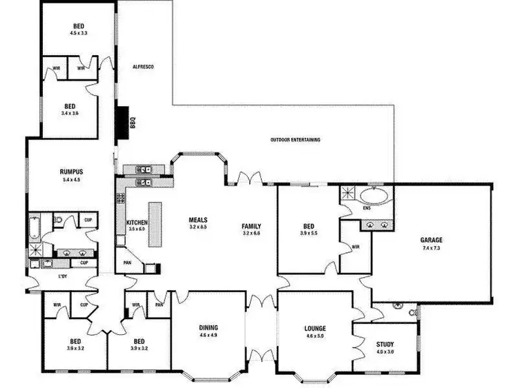Floorplan of Homely house listing, 21 Paynters Road, Wonga Park VIC 3115