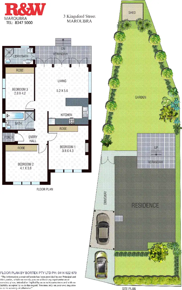 Floorplan of Homely house listing, 3 Kingsford Street, Maroubra NSW 2035