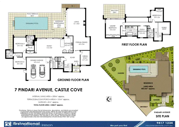 Floorplan of Homely house listing, 7 Pindari Avenue, Castle Cove NSW 2069