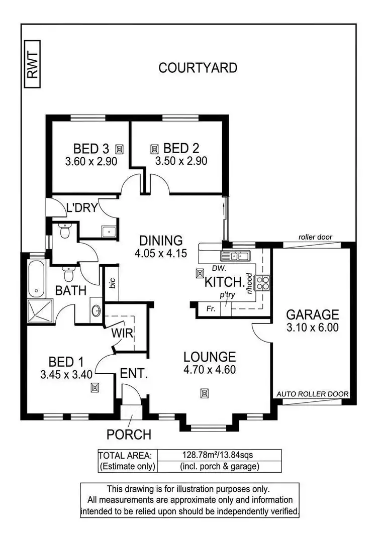 Floorplan of Homely house listing, 2b Hendrie Street, Morphettville SA 5043