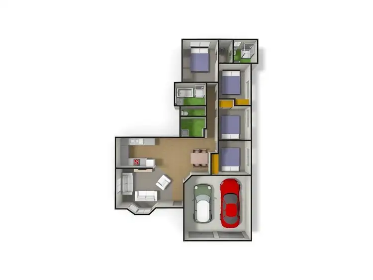 Floorplan of Homely house listing, 33 Highridge Road, Springfield QLD 4300