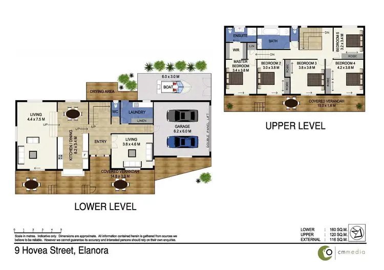 Floorplan of Homely house listing, 9 Hovea Court, Elanora QLD 4221