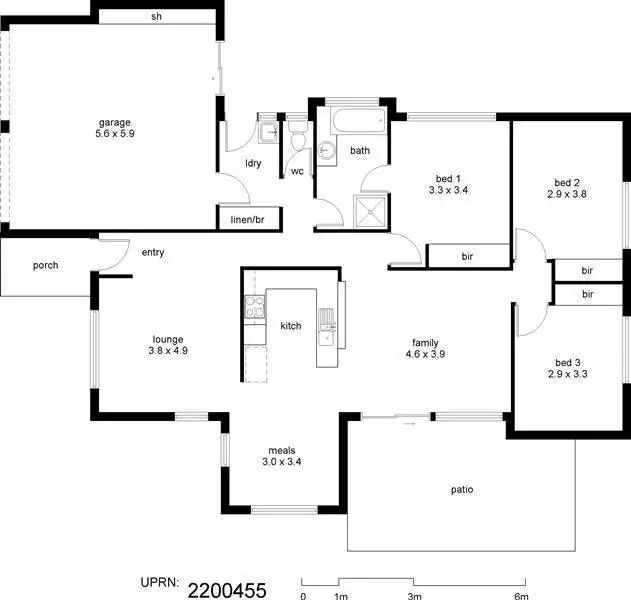 Floorplan of Homely house listing, Address available on request