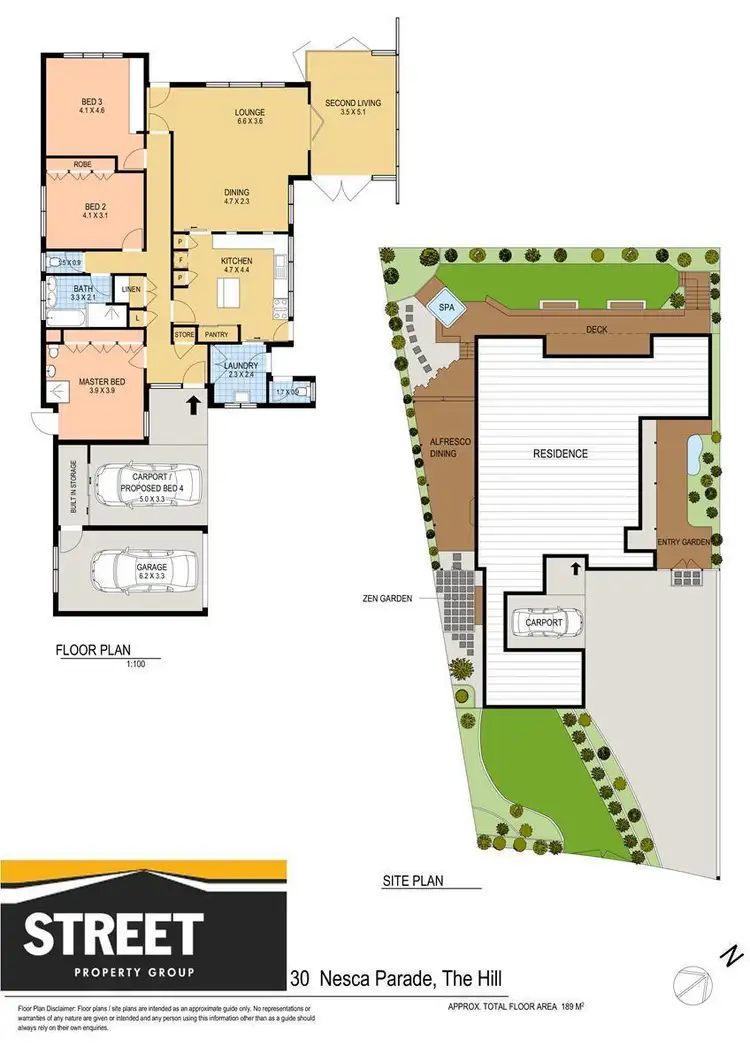 Floorplan of Homely house listing, 30 Nesca Parade, The Hill NSW 2300