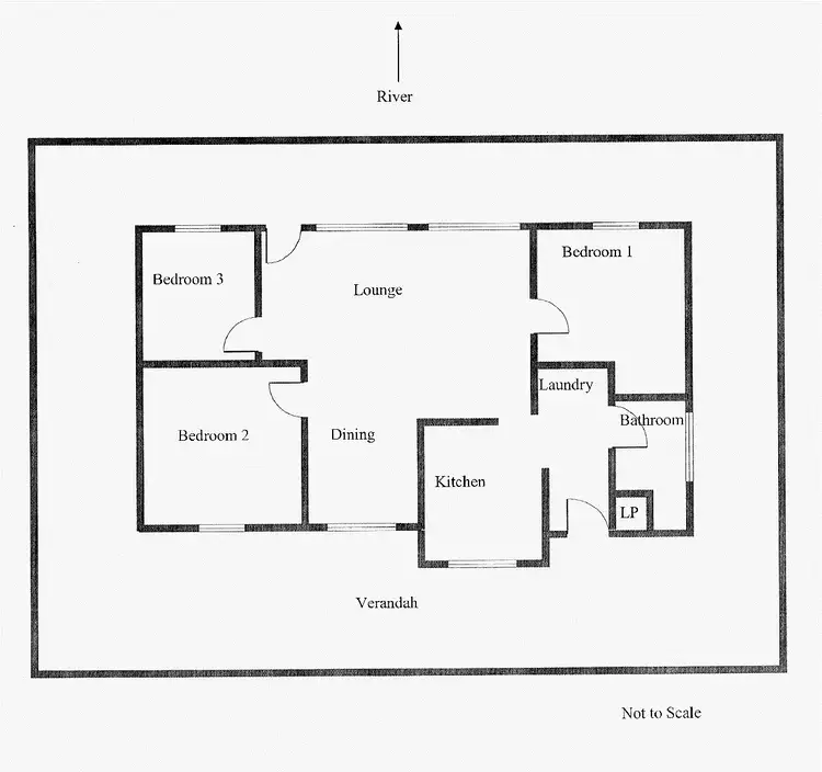 Floorplan of Homely house listing, 27 Arnold Court, Nildottie SA 5238