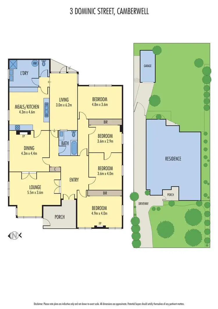 Floorplan of Homely house listing, 3 Dominic Street, Camberwell VIC 3124