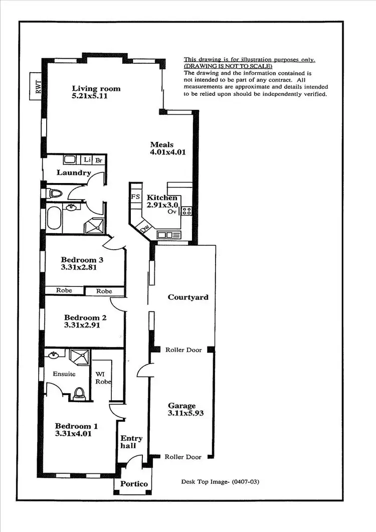 Floorplan of Homely house listing, 6b Ailsa Avenue, Warradale SA 5046