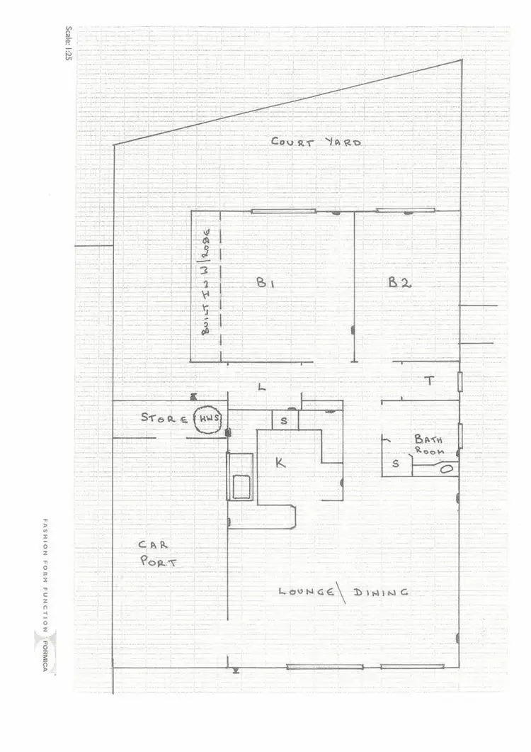 Floorplan of Homely unit listing, 2/692 Beach Road, Surf Beach NSW 2536
