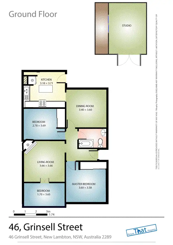 Floorplan of Homely house listing, 46 Grinsell Street, New Lambton NSW 2305