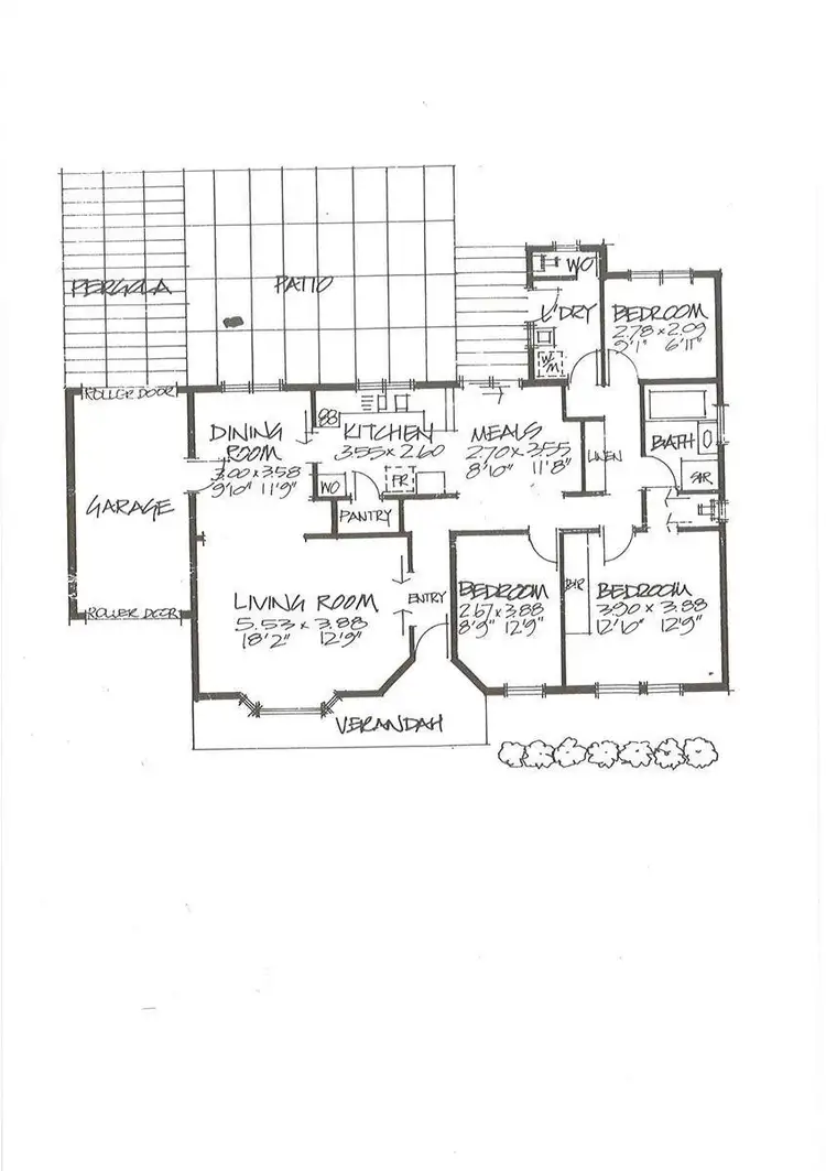 Floorplan of Homely unit listing, 5/2C Lyall Street, Panorama SA 5041