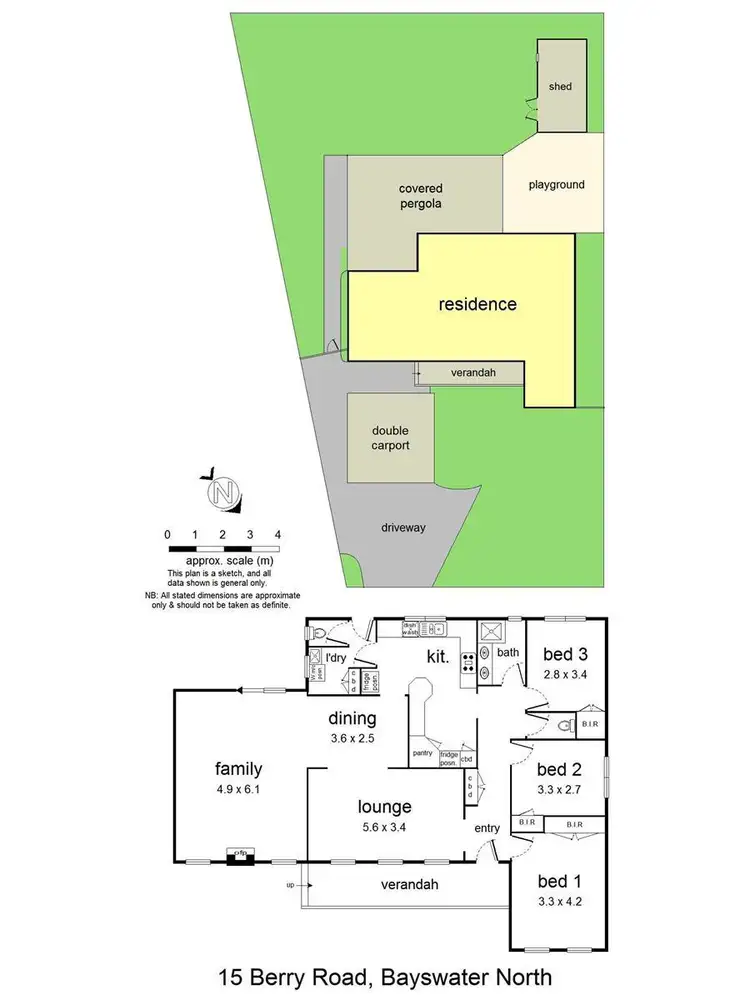 Floorplan of Homely house listing, 15 Berry Road, Bayswater North VIC 3153