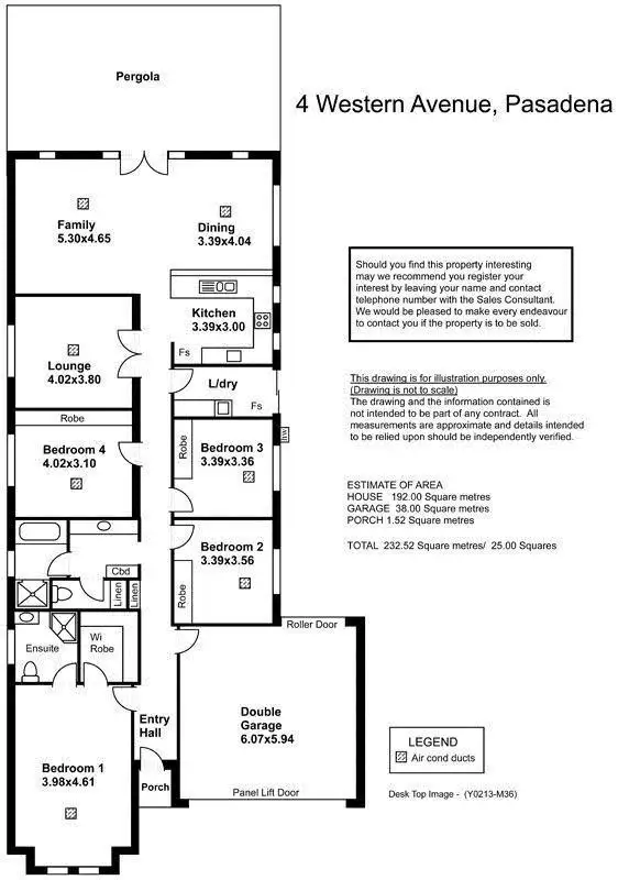 Floorplan of Homely house listing, 4 Western Avenue, Pasadena SA 5042