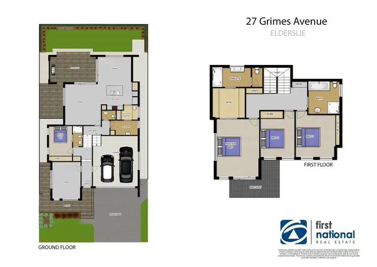 Floorplan of Homely house listing, 27 Grimes Avenue, Elderslie NSW 2570