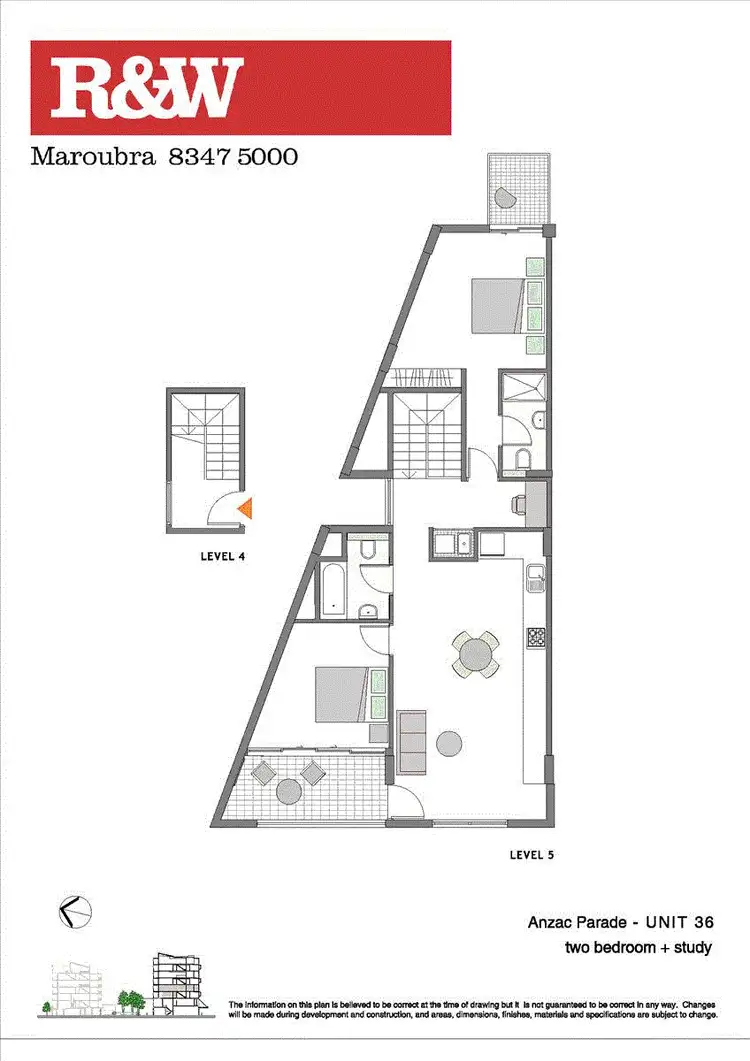 Floorplan of Homely apartment listing, B36/156 Maroubra Road, Maroubra NSW 2035