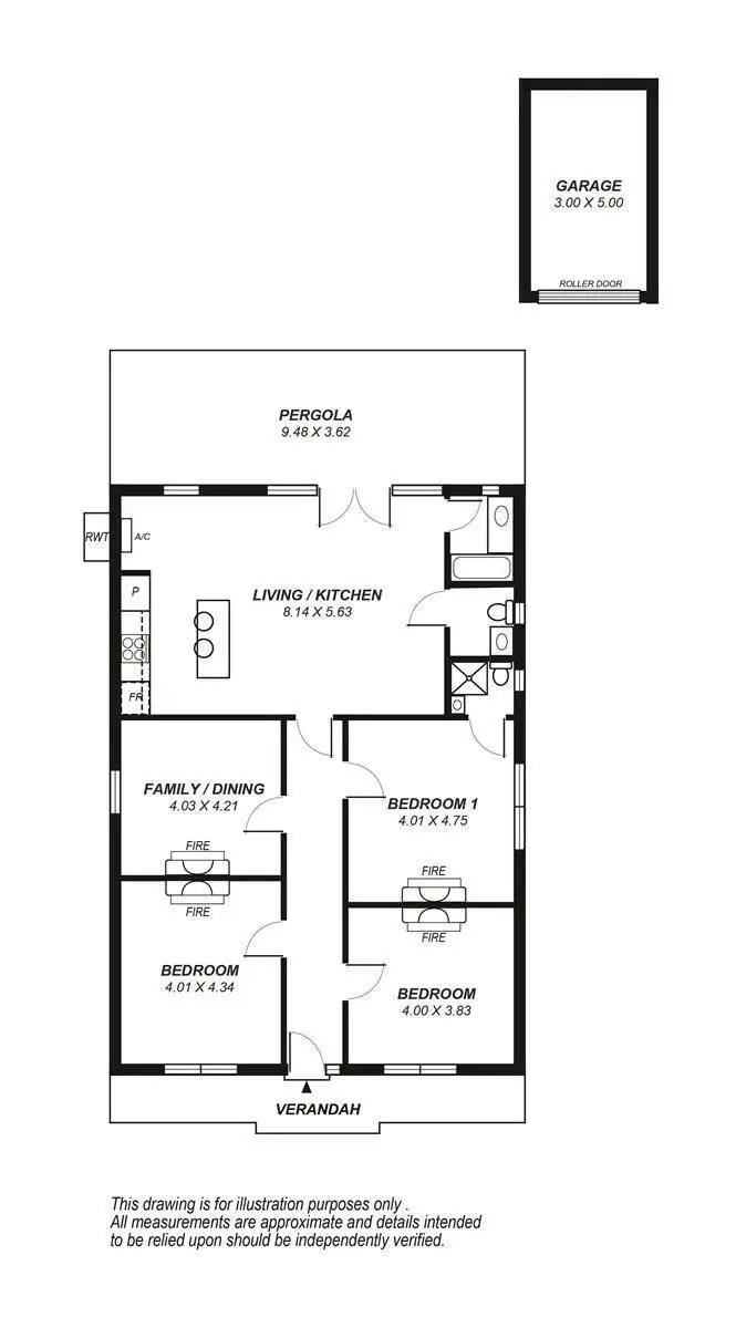 Floorplan of Homely house listing, 41 Stuart Road, Dulwich SA 5065